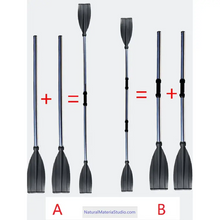 Load image into Gallery viewer, Unique Supply 2 sections L3.6-4.2meters 304 stainless steel Vehicle-mounted portable stackable boats(3-5people)+Free Ultimate Boating Companion Kit-NaturalMateriaStudio-NaturalMateriaStudio
