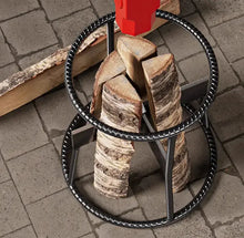Cargar imagen en el visor de la galería, SteelForce Pro High-Efficiency Heavy Duty Manual Log Splitter &amp; Large Dia. Bamboo Cutter with Safety Hammer Set NaturalMateriaStudio
