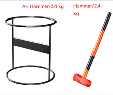 Cargar imagen en el visor de la galería, SteelForce Pro High-Efficiency Heavy Duty Manual Log Splitter &amp; Large Dia. Bamboo Cutter with Safety Hammer Set NaturalMateriaStudio
