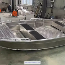 Cargar imagen en el visor de la galería, Unique Supply Custom Handmade Aluminum Alloy Boat / Speedboat / Fishing Boat / Rescue Boat / Farming Boat(Without Engine)-NaturalMateriaStudio-NaturalMateriaStudio
