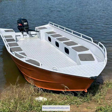 Load image into Gallery viewer, Unique Supply Custom Handmade Aluminum Alloy Boat / Speedboat / Fishing Boat / Rescue Boat / Farming Boat(Without Engine)-NaturalMateriaStudio-NaturalMateriaStudio
