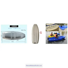Cargar imagen en el visor de la galería, Unique Supply Varied Types L2.5-5.0meters (8.2ft-16.4ft) Plastic boats (2-8adults)+Free Ultimate Boating Companion Kit-NaturalMateriaStudio-NaturalMateriaStudio
