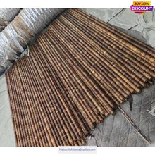 이미지를 갤러리 뷰어에 로드 , Vaired length of Dia. 2.3-2.5cm Golden Line Bamboo rods for defence/kung fu/martial arts/Walking /Hiking sticks/ski-NaturalMateriaStudio-NaturalMateriaStudio
