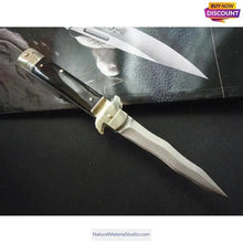 Cargar imagen en el visor de la galería, Vaired size 5x20cm Water Black Bufallo horn Scales for making bow/knife handles ring/eyeglass frame-NaturalMateriaStudio-NaturalMateriaStudio
