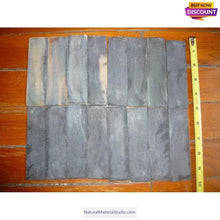 Carica l'immagine nel visualizzatore di Gallery, Vaired size 5x20cm Water Black Bufallo horn Scales for making bow/knife handles ring/eyeglass frame-NaturalMateriaStudio-NaturalMateriaStudio
