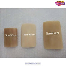 Carica l'immagine nel visualizzatore di Gallery, Varied Size 3.0-7.0cm Natural Yak bone blocks for making jewlery Knife bracelet car hanging carving DIY accessories-NaturalMateriaStudio-NaturalMateriaStudio
