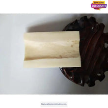 Cargar imagen en el visor de la galería, Varied Size 3.0-7.0cm Natural Yak bone blocks for making jewlery Knife bracelet car hanging carving DIY accessories-NaturalMateriaStudio-NaturalMateriaStudio
