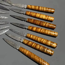 画像をギャラリービューアに読み込む, Varied Size Golden Silk Nanmu Wood Blanks – Rare Water Ripple Grain Exotic Hardwood for Luxury Craftsmanship NaturalMateriaStudio
