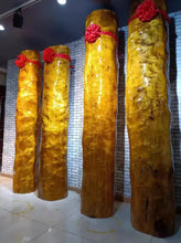 画像をギャラリービューアに読み込む, Varied Size Golden Silk Nanmu Wood Blanks – Rare Water Ripple Grain Exotic Hardwood for Luxury Craftsmanship NaturalMateriaStudio
