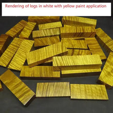 画像をギャラリービューアに読み込む, Varied Size Golden Silk Nanmu Wood Blanks – Rare Water Ripple Grain Exotic Hardwood for Luxury Craftsmanship NaturalMateriaStudio
