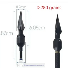 Indlæs billede til gallerivisning Outdoor Archery Arrowheads – Stainless Steel / High Carbon Steel, Traditional &amp; Compound Bow Compatible-NaturalMateriaStudio-NaturalMateriaStudio
