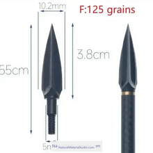 Indlæs billede til gallerivisning Outdoor Archery Arrowheads – Stainless Steel / High Carbon Steel, Traditional &amp; Compound Bow Compatible-NaturalMateriaStudio-NaturalMateriaStudio
