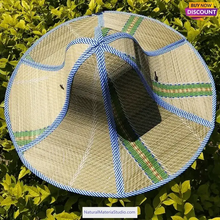 Load image into Gallery viewer, Wide-brimmed foldable straw hats Dia.36-46cm for men and women for fishman-NaturalMateriaStudio-NaturalMateriaStudio
